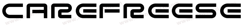 carefreeserif regular字体转换